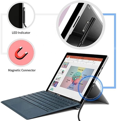 USB-C Charging Cable 1.5M for Microsoft Surface Pro7/6/5/4/3 Laptop1/2/3&Surface Book 45W 15V 3A USB C Charger Cable