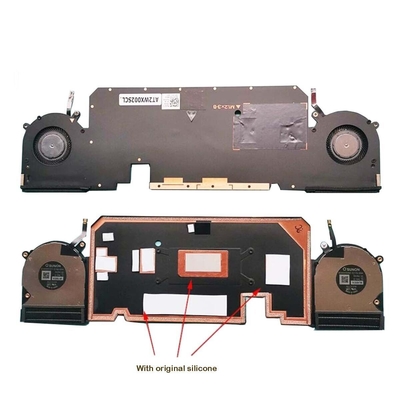 New Dell XPS 13 7390 2-in-1 AT2WX002SCL CPU Cooling Fan Heatsink VDFK8 0VDFK8 Copper Material for Laptop Processor
