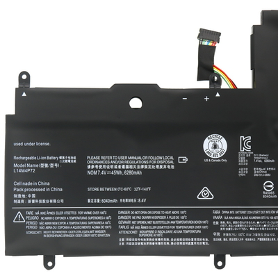 Factory OEM L14M4P72 Replacement Laptop Battery Pack in Stock for Lenovo Yoga 3 1470 and L14S4P72 Laptops