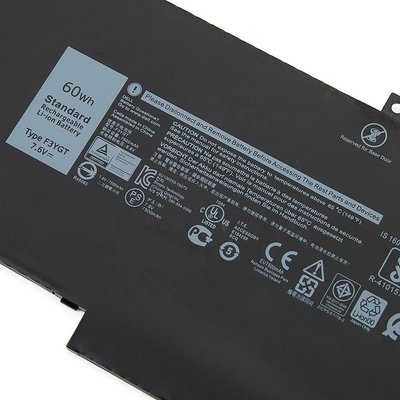 New F3YGT 2X39G Laptop Battery for Dell Latitude 12 7000 E7280 E7290 E7380 E7390 E7480 E7490 F3YGT 2X39G 7.6V 60WH