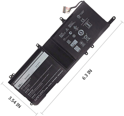 Factory OEM Laptop Battery 44T2R MG2YH HF250 11.4V 99Wh for Dell Alienware 15 R3 P69F 17 R4 R5 P31E 12 Months Warranty