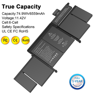 OEM Factory Laptop Battery A1582 for Apple Macbook Pro 13 A1502 2015 in Stock