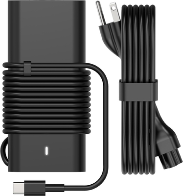 USB C 65W Laptop Charger Adapter Power Supply for Dell XPS 13 9350 9360 Latitude 5420 XPS 12 9250 LA65NM170 2YKOF P28T 2 Year
