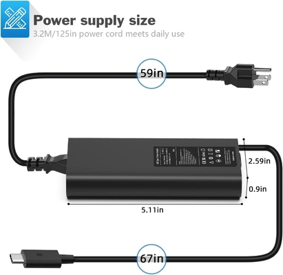 90W USB Type C AC Power Adapter Laptop Charger for Dell XPS 13 Precision 3540 Latitude 3400 0TDK33 Laptops Notebook Power Supply