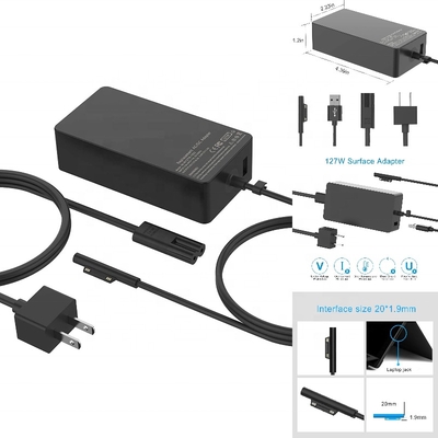 Factory Selling 15V 8A 127W Power Charger 1932 127w for Microsoft Surface Book 3 15" Laptop Studio 1932 Surface Pro 8  9 X