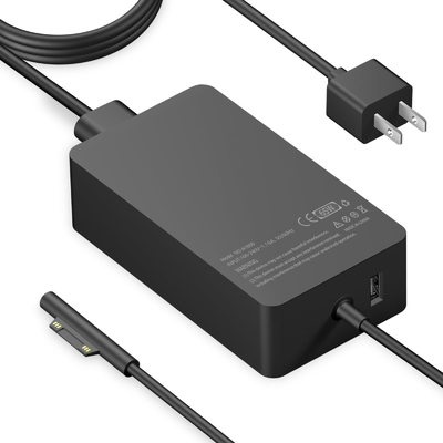 High Quality 65W 15V 4A AC Adapter Power Supply for Microsoft Surface Pro7 Book Laptop Charger QC3.0 PD3.0 Function Made ABS
