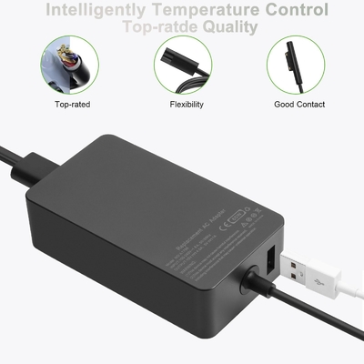 High Quality 65W Surface Pro Charger for Microsoft Surface Pro 9 8 7+,7 6 5 4 3 X Windows Surface Laptop5,4,3,2,1 44W 36W Laptop