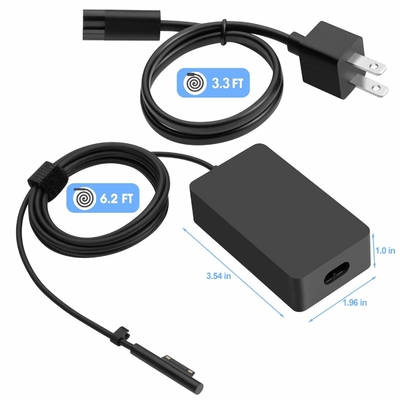 High Quality 65W Surface Pro Charger for Microsoft Surface Pro 9 8 7+,7 6 5 4 3 X Windows Surface Laptop5,4,3,2,1 44W 36W Laptop