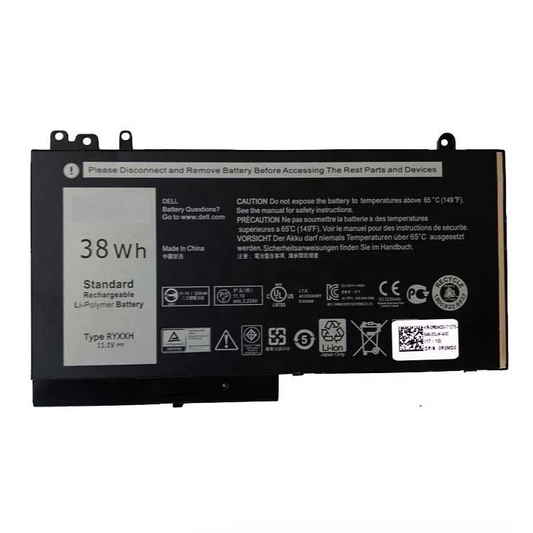 Factory OEM Laptop Battery RYXXH for Dell Latitude 12 E5270 E5250 E5550 E5450 5000 3150 3150 12 Months Warranty