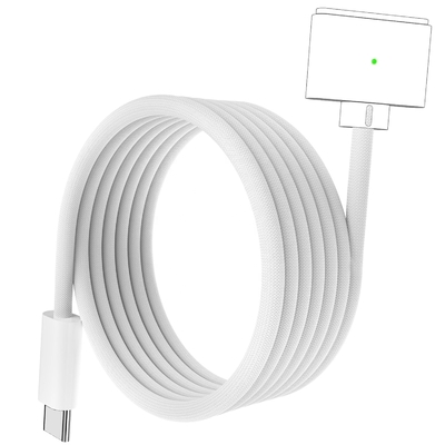 140W Type C Magnetic 3 Cable MacBook Pro 2021 M1 MacBook Air 2022 M2 MacBook Pro 2023 Fast 5A Charging Nylon Braid Charging PVC