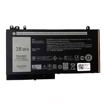 Factory OEM Laptop Battery RYXXH for Dell Latitude 12 E5270 E5250 E5550 E5450 5000 3150 3150 12 Months Warranty